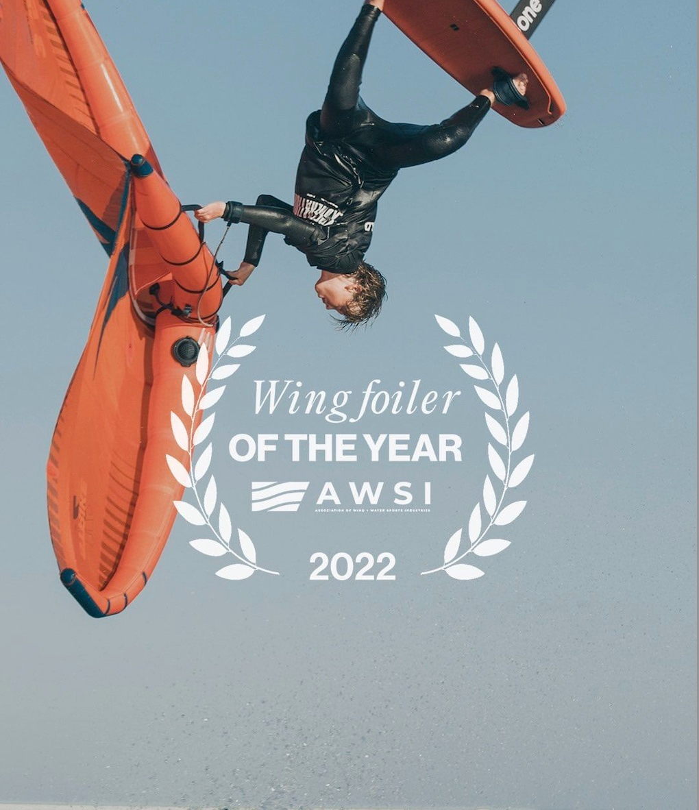 Awsi Shop F-ONE's Christopher MacDonald Wins 2022 AWSI Wing Foiler of the Year ...