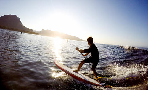 Chasing Mica Fernandez, the guy who rips at just about everything.