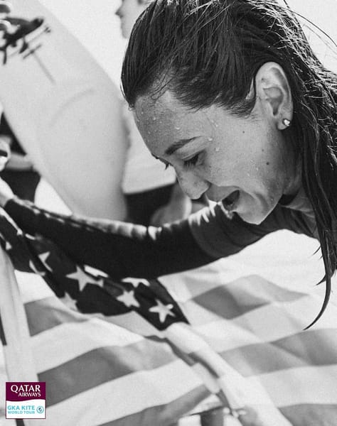 Moona Whyte Moona Whyte Wins with Perfection | Bay Area Kitesurf