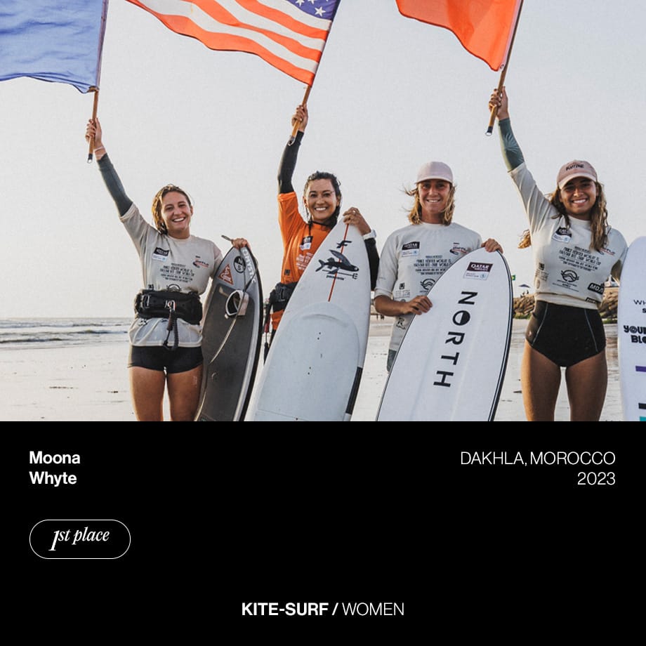Moona Whyte Moona Whyte Wins Again in Dakhla! | Bay Area Kitesurf